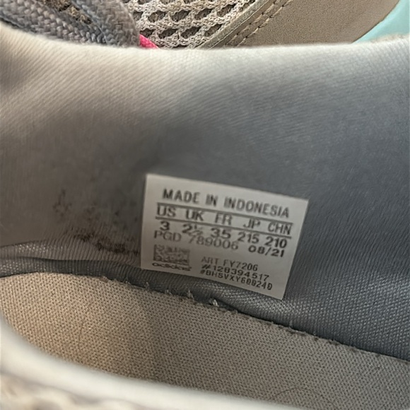 Adidas Girls Lite Racer Adapt Shoes - Picture 8 of 9